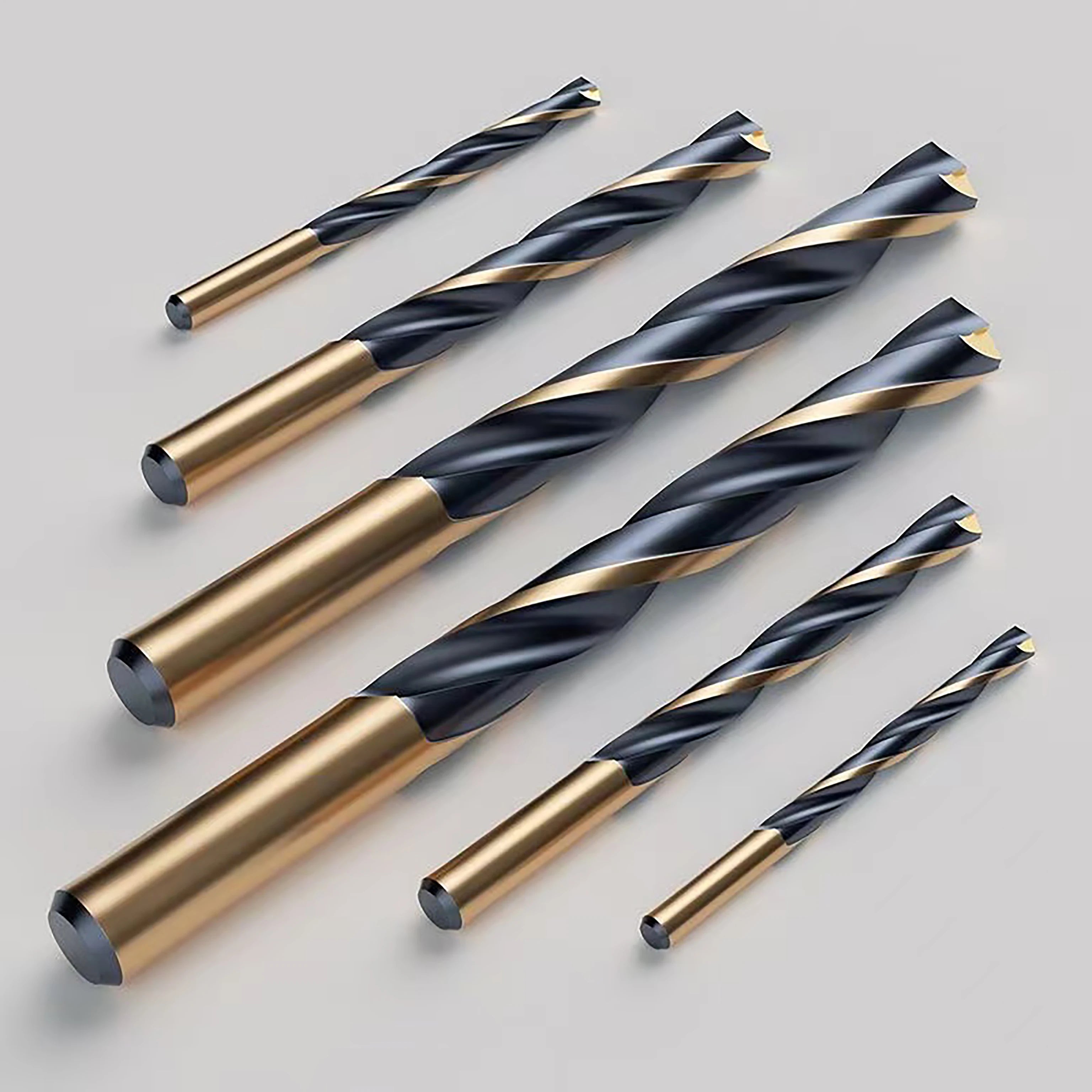 Foret hélicoïdal de haute qualité en cobalt M43, pour perçage professionnel des métaux (acier, fonte, fer, alliage d’aluminium, inox).